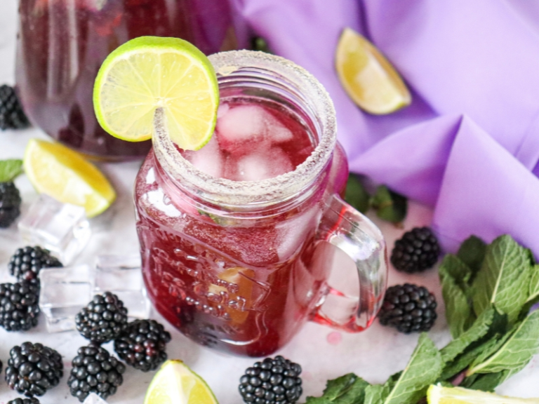 Blackberry-Mojito-Mocktail-Recipe
