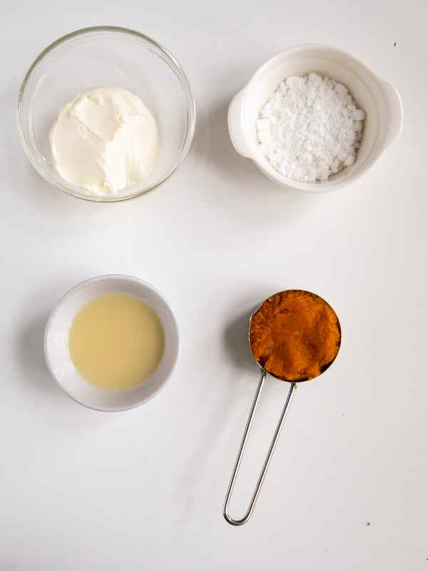 Frosting -Ingredients.