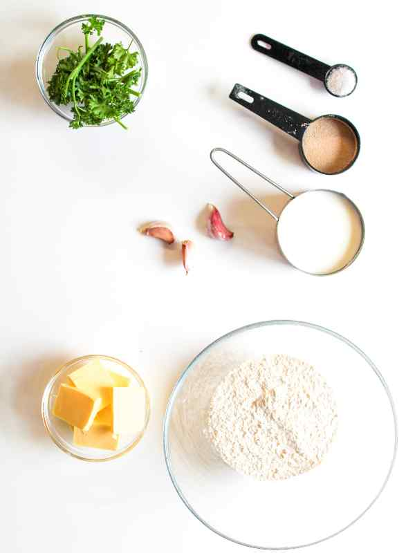 Ingredients-for-Swirl-Garlic-Bread
