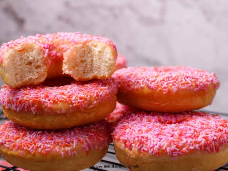 home-made-pink-orange-donuts