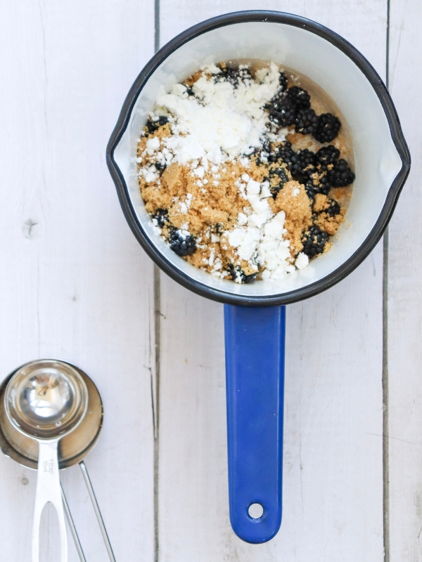 Prepare-the-Blackberry-Swirl-for-Blackberry-Swirl-Bread-with-Almond-Flakes-recipe