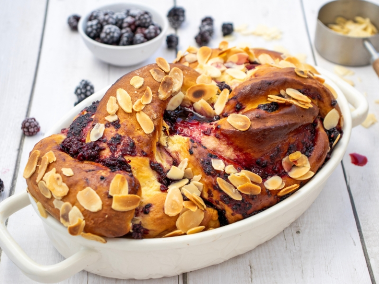Blackberry-Swirl-Bread