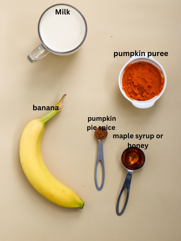 Ingredients-needed-Harvest-Pumpkin-Bliss-Smoothie-Recipe