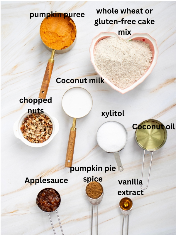 Ingredients-needed-for-Clean-Eating-Pumpkin-Pie-Dump-Cake