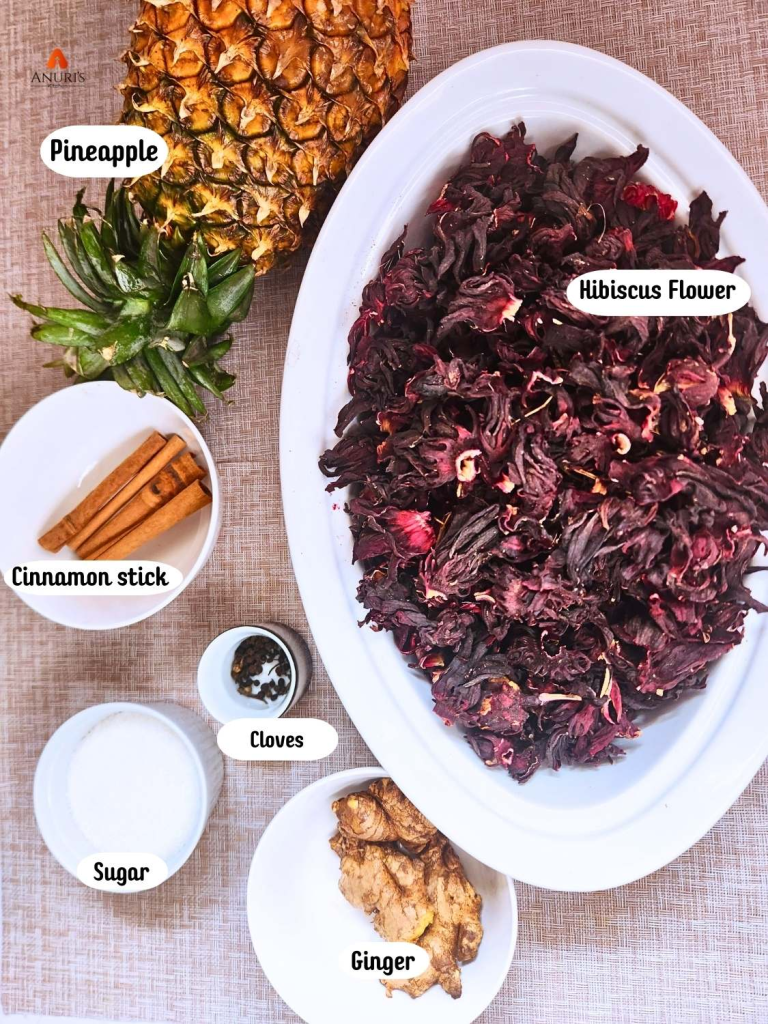 Ingredients listed and labelled