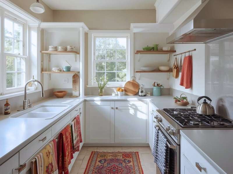 Well transformed kitchen 