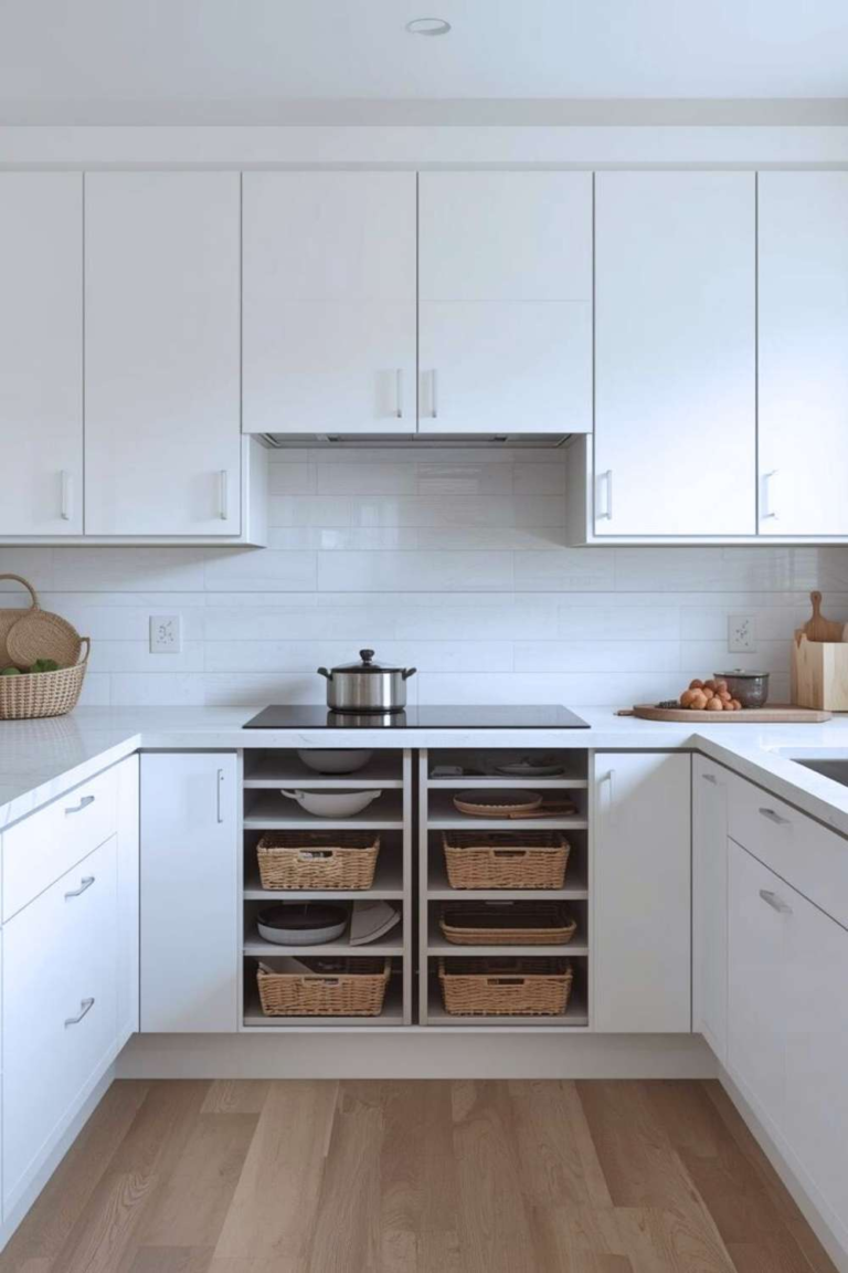 Well organized kitchen